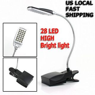 28 LED clip on reading light for books,iPad,com puter,any you need