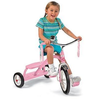 NEW Pink Radio Flyer Girls Tricycle w/ Ringing Bell Model 33P