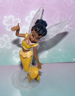 African American AA Disney Fairy Figure Figurine Cake Topper