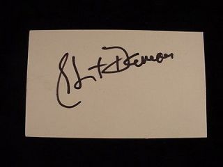 STUART DAMON GENERAL HOSPITAL ACTOR AUTOGRAPHED 3 BY 5 CARDS