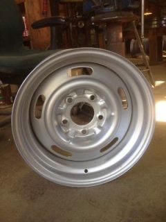 15x7 Aftermarket Rally Wheel Chevy Truck Hot Rod 5 on 5