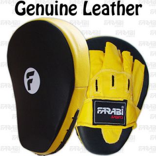 CONTENDER FIGHT SPORTS LEATHER AIR MITTS boxing punch mma training
