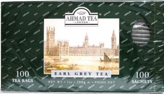 Ahmad Tea London Earl Grey Tea   100 tea bags
