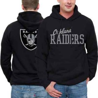 Oakland Raiders Game Day Pullover Hoodie   Black