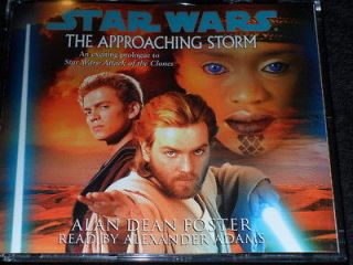 Star WarsThe Approaching Storm   5 CD Audio Book Set *GREAT SHAPE*