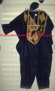 African Clothing Grand Boubou with mirrors/Agbada /Suit/Kwanzaa
