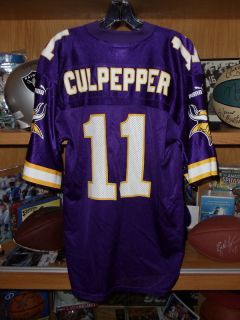 Daunte Culpepper Minnesota Vikings Vtg Puma Jersey Med