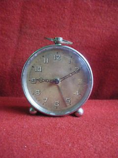 German Collectible Retro Small Alarm Clock Kienzle [Not Ringing