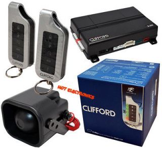Clifford Matrix 3.3X CAR ALARM WITH REMOTE START AND KEYLESS ENTRY