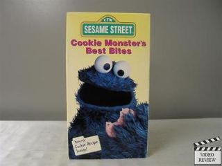Sesame Street   Cookie Monsters Best Bites VHS