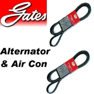 Gates OE Alternator & Air Conditioning Belt SKYLINE R34 2.6 TWIN TURBO