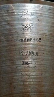 Newly listed Vintage 1945 Zildjian K Istanbul Hi Hats   RARE