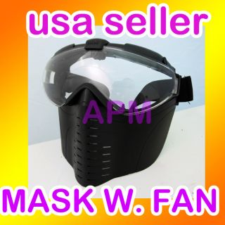 New Death Skull Bone Airsoft Full Face Protect Safe Mask #W2