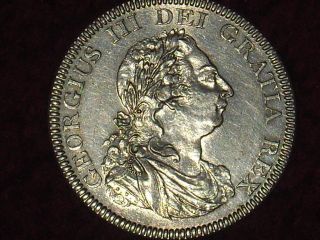 George III Bank of England Silver Dollar, 5 shilling bank token, 1804.