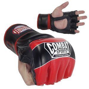 Combat Sports Pro Style MMA Gloves Red Size REGULAR