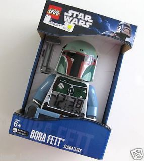 Newly listed LEGO Star Wars Boba Fett Alarm Clock New
