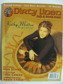 #   91 Kathy Mattea John Cowan Slaid Cleaves Alan Stivell 2000 2001