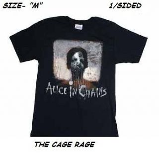 ALICE IN CHAINS   T SHIRT   STITCHES   ROCK BAND   M   1/SIDED