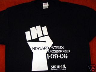 Howard Stern shirt xl sirus radio shock jock radio dj