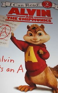 Alvin and the Chipmunks  Alvin Gets an A (Brand New Paperback
