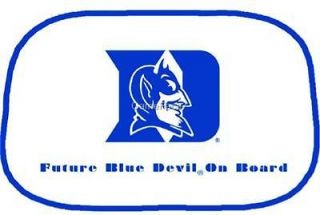 Duke Blue Devils Car Seat Window baby sunshade