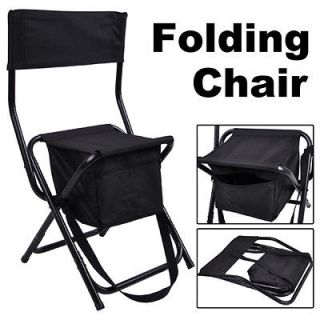 Portable Folding Chair Ice Fishing Camping Tent Travel RV Boat Outdoor