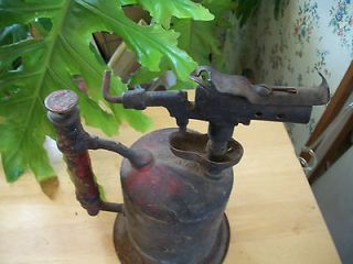 Antique vintage Tools Gasoline Blow Torch 1921 American Stove Col
