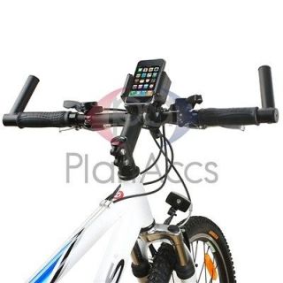Black Bicycle Bike Phone Handlebar Mount Holder Accessory New For HTC