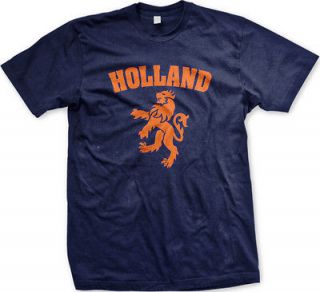 Crest Womens Ladies T Shirt Netherlands Amsterdam Dutch Football Tee