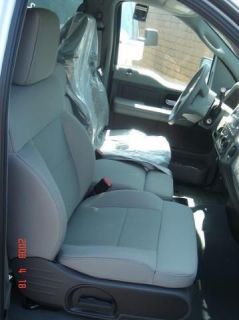 2004 2008 FORD TRUCK F150 XL,XCAB Front/Back Exact SEAT COVERS GRAY