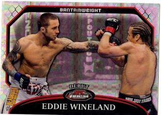 2011 Topps UFC Finest X Fractor #78 Eddie Wineland /388