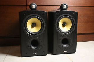 Bowers & Wilkins B&W Nautilus N805 Speakers  Black Ash   Exc
