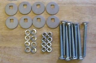 1955  72 Chevy or GMC Pickup or Truck Bed to Frame Zinc Bolt Kit Short