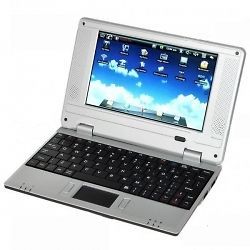 A716 7.0 TFT LCD Android 1.6 VIA8505 CPU WiFi UMPC Netbook   Black