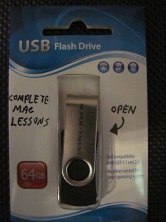 64 GB Flash Drive With Over 170 Hours Of Guitar, Bass Lessons And MANY
