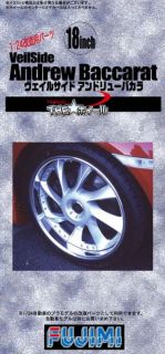 Fujimi TW33 Veilside Andrew Baccarat Wheel & Tire 1/24