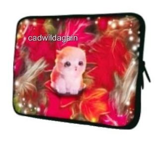 KITTY SLEEVE BAG CASE FITS Coby Kyros MID1125 Android 2.3 10 TABLET