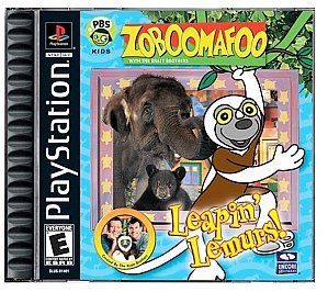 Zoboomafoo Leapin Lemurs (Sony PlayStation 1, 2001)