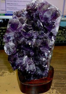 HUGE AMETHYST CRYSTAL CLUSTER GEODE FROM URUGUAY; cathedral