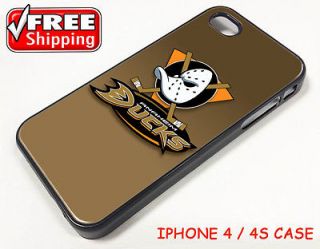 ANAHEIM DUCKS NHL Hockey Team iPhone 4 / 4S Case Apple Phone Cover