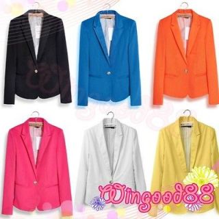 Womens Ladies Business Blazer Suit Office Lady OL Jacket Outwear Coat