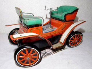 VINTAGE RARE ANTIQUE CAR CLASSIC FORD 1910 MODERN TOYS JAPAN 60S TIN