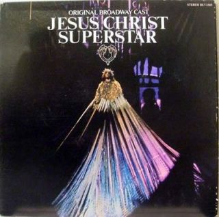 ORIGINAL BROADWAY CAST jesus christ superstar LP VG+ DL7 1503 Vinyl