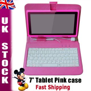 Tablet case for 7 inch Google Android Netbook epad apad with USB