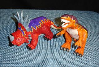 LOT OF 7 FISHER PRICE IMAGINEXT DINOSAURS