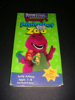 Barney’s Alphabet Zoo, VHS, Barney & Friends Collection