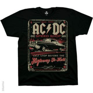 New AC/DC Speedshop T Shirt
