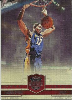 Andrew Bynum LA Lakers 2009 10 Court Kings #42 Silver Parallel /99