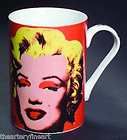 ANDY WARHOL x Block China Marilyn Monroe (orange) Porcelain Artist
