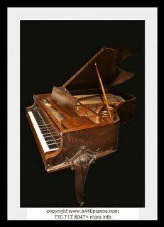 LOUIX XV KNABE 58 GRAND PIANO &STEINWAY BENCH (WWW.A440PIANO S